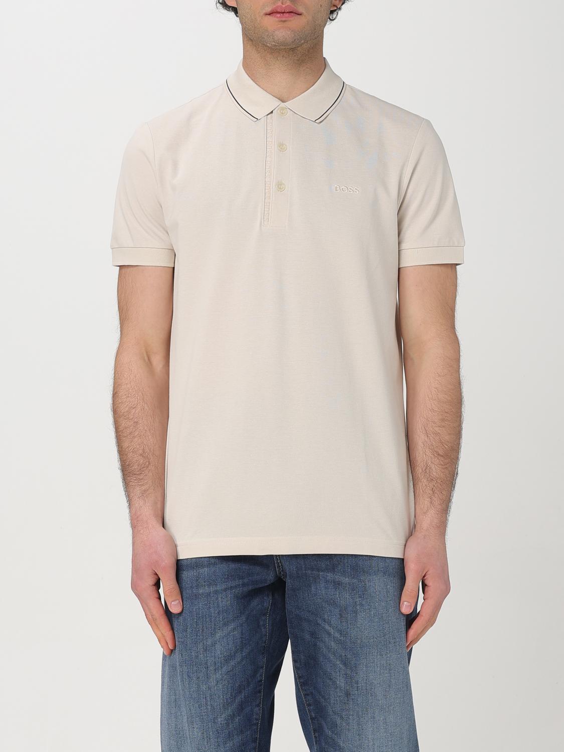 Boss Polo Shirt Men Black