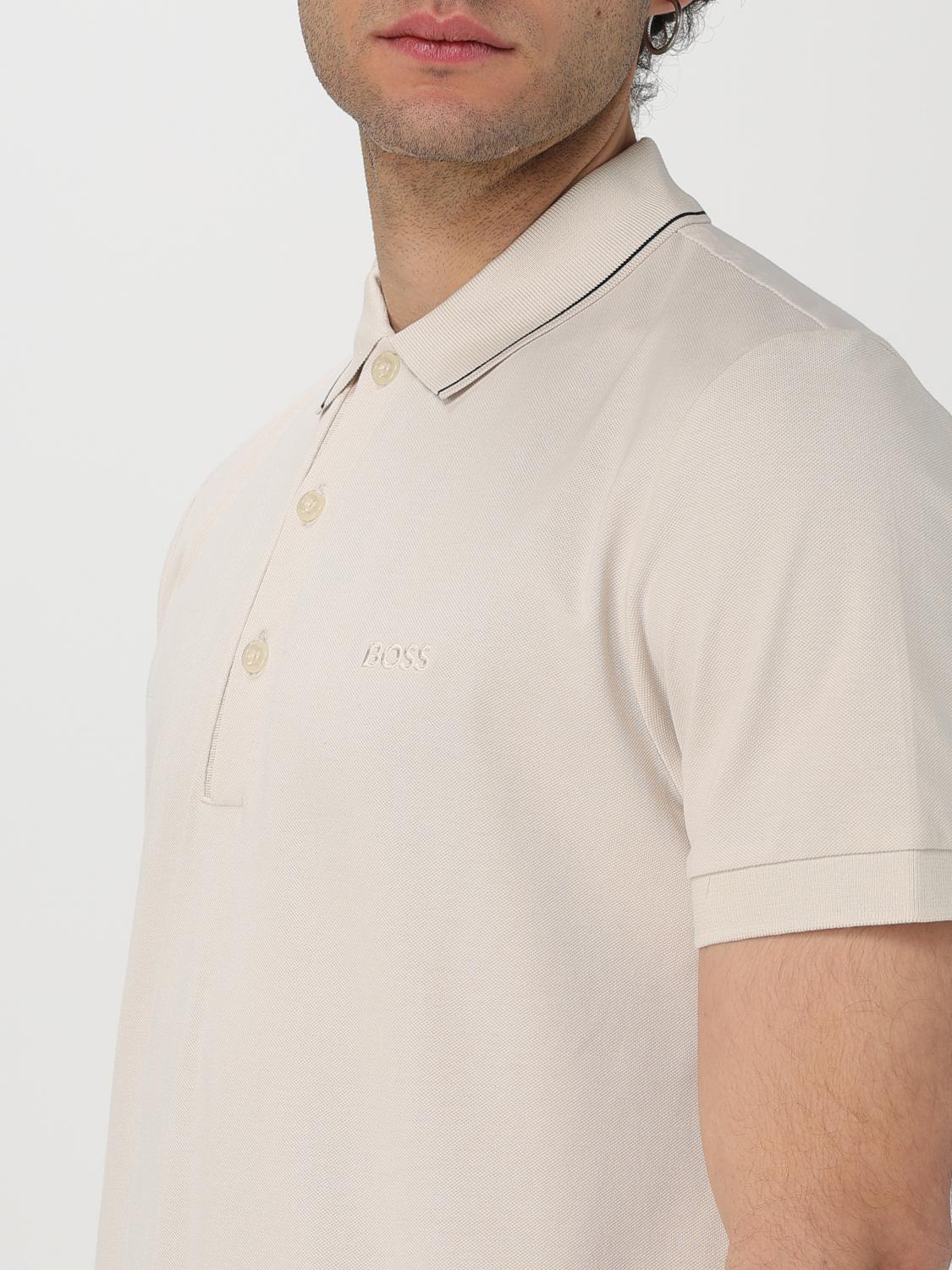 Boss Polo Shirt Men Black