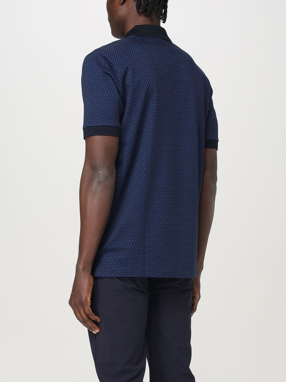 Boss Polo Shirt Men Blue