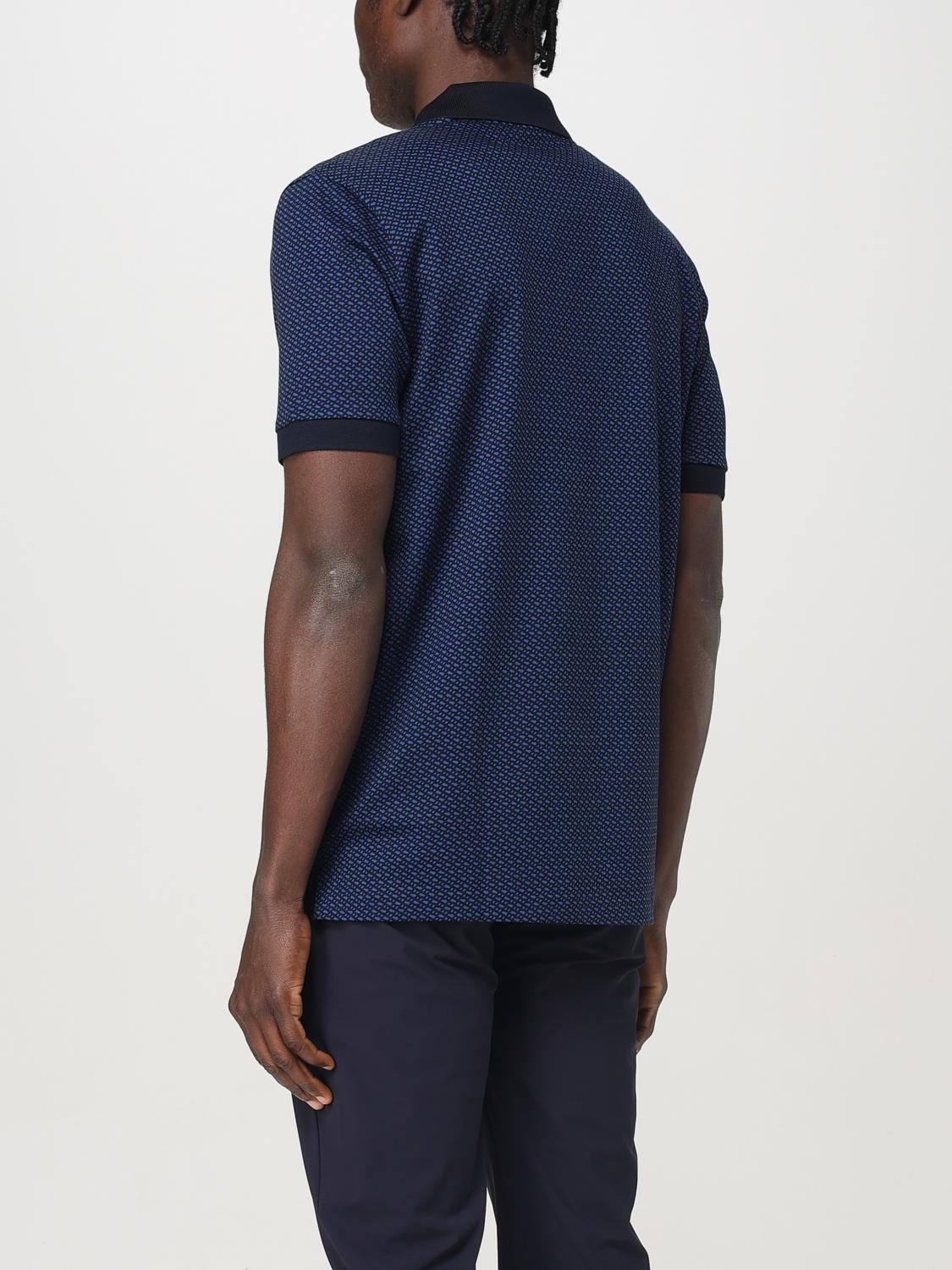 Boss Polo Shirt Men Blue