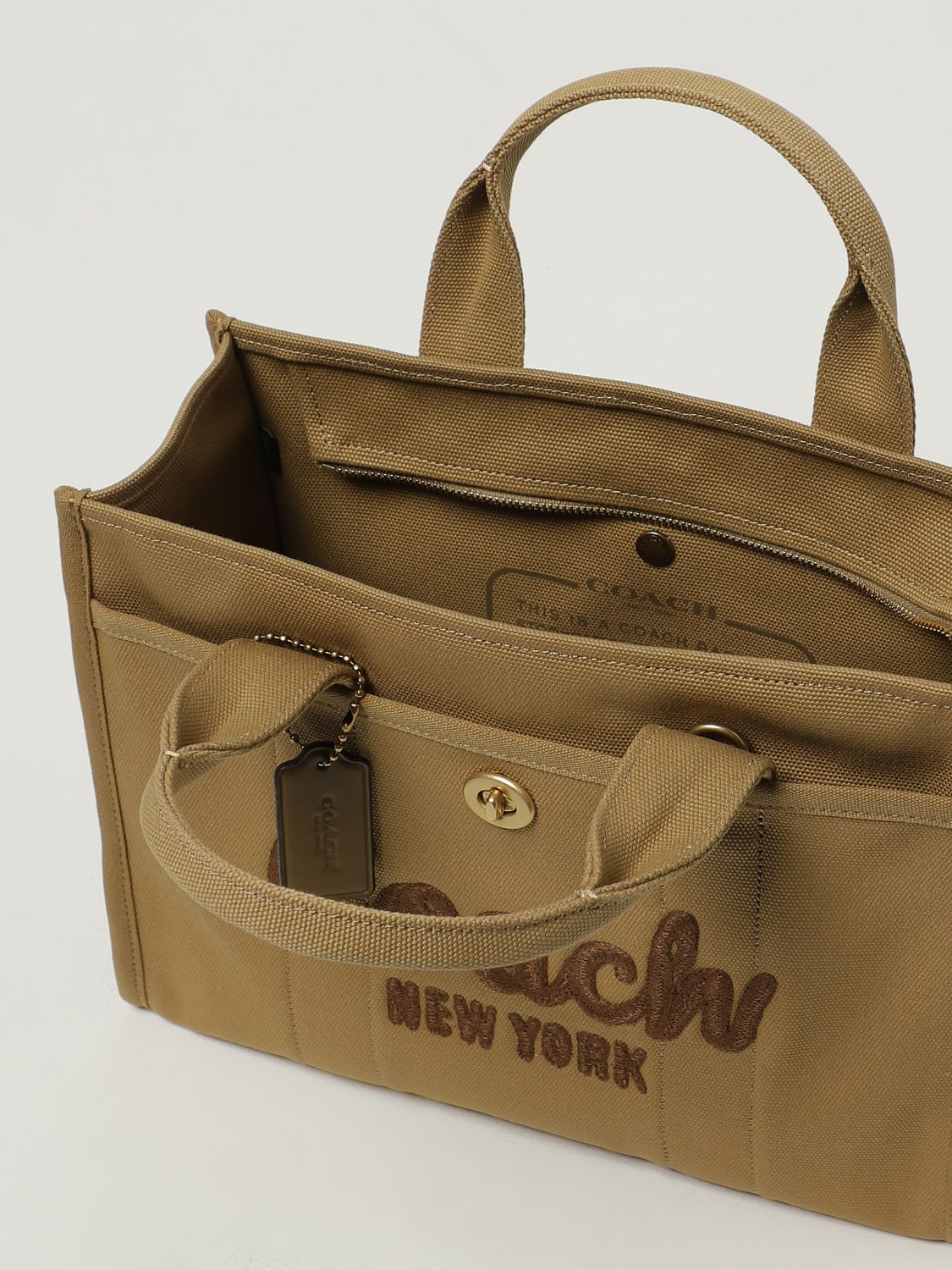 Coach Handbag Woman Beige