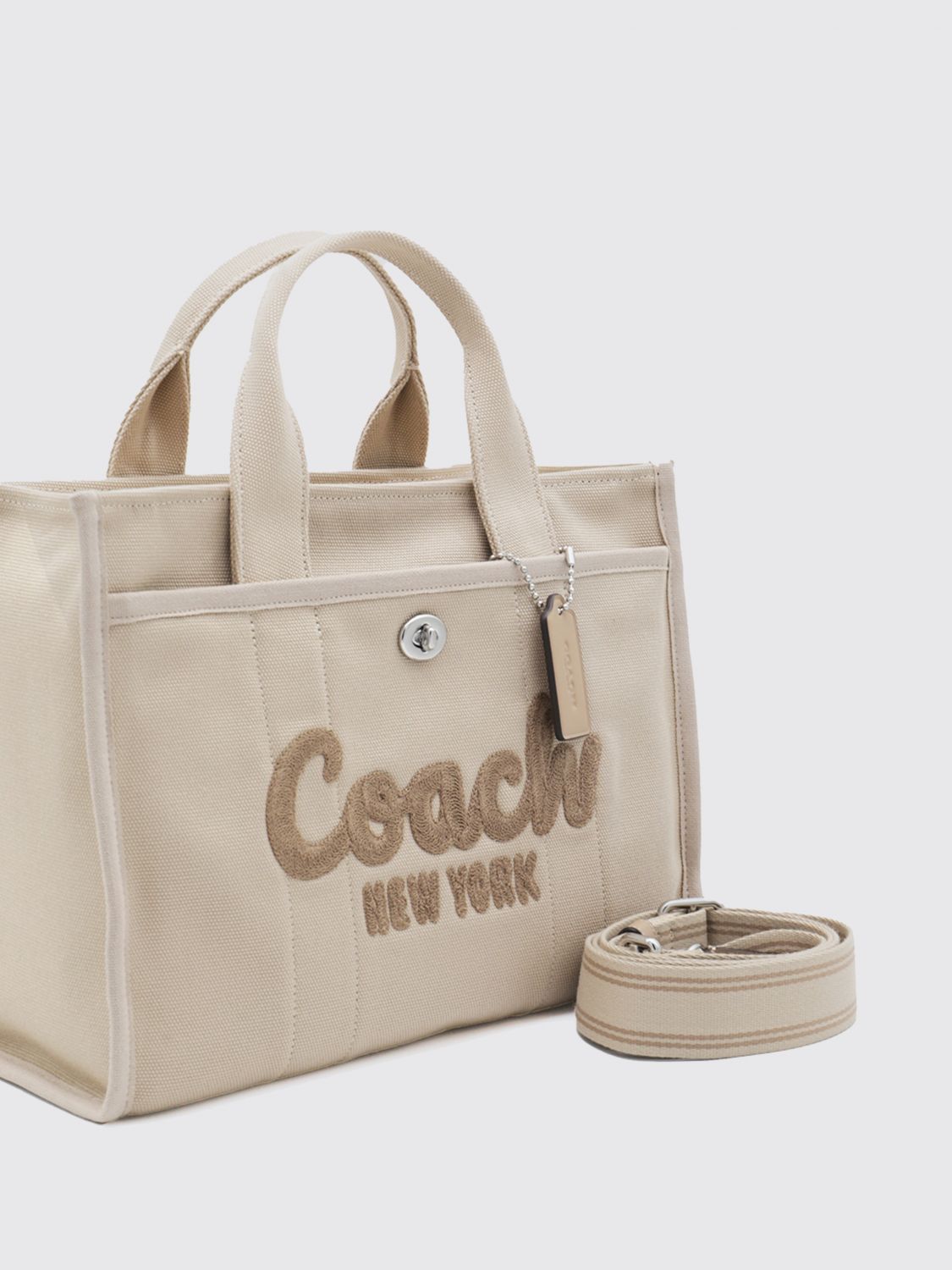 Coach Handbag Woman Beige