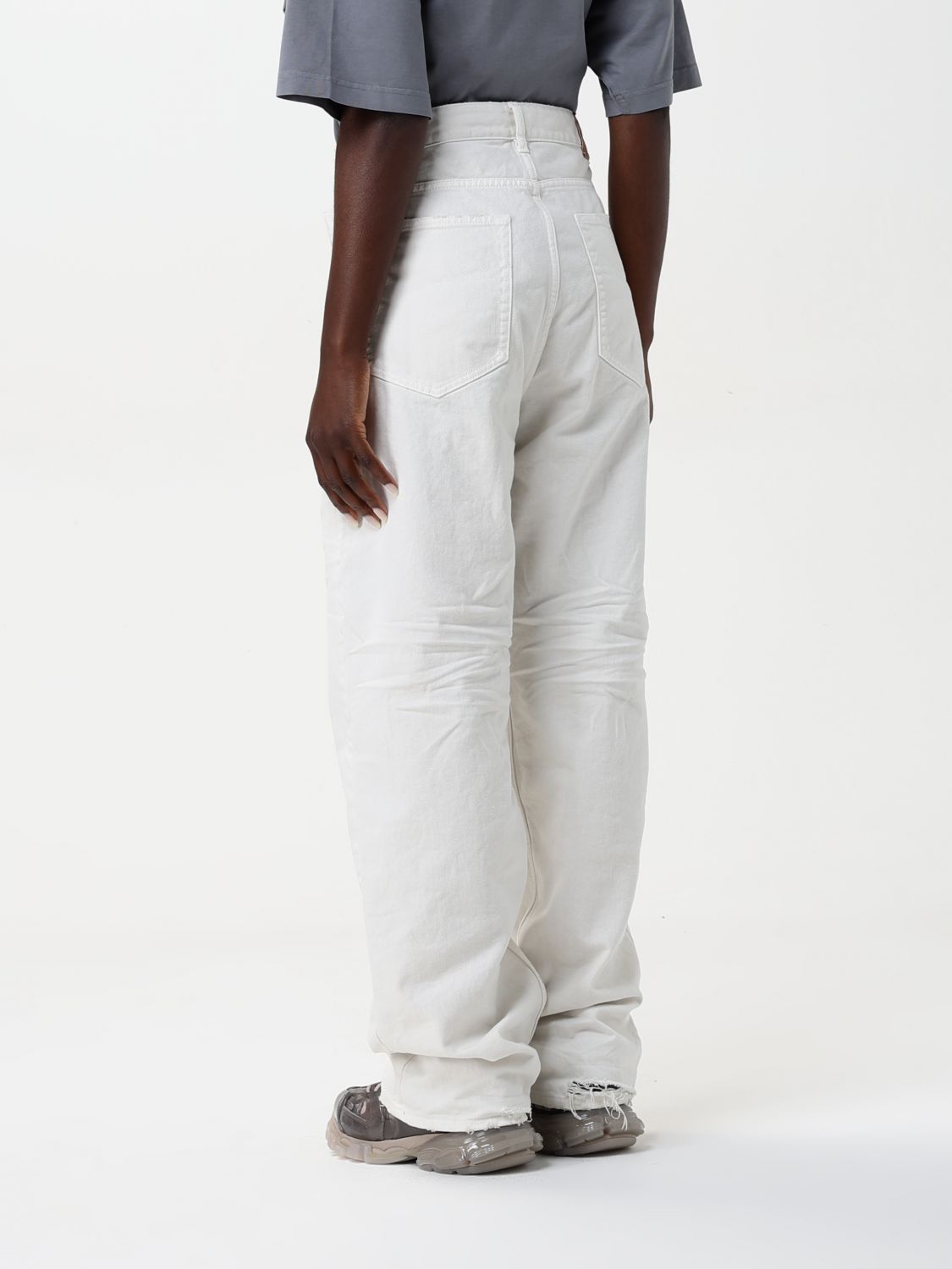Balenciaga Jeans Woman White
