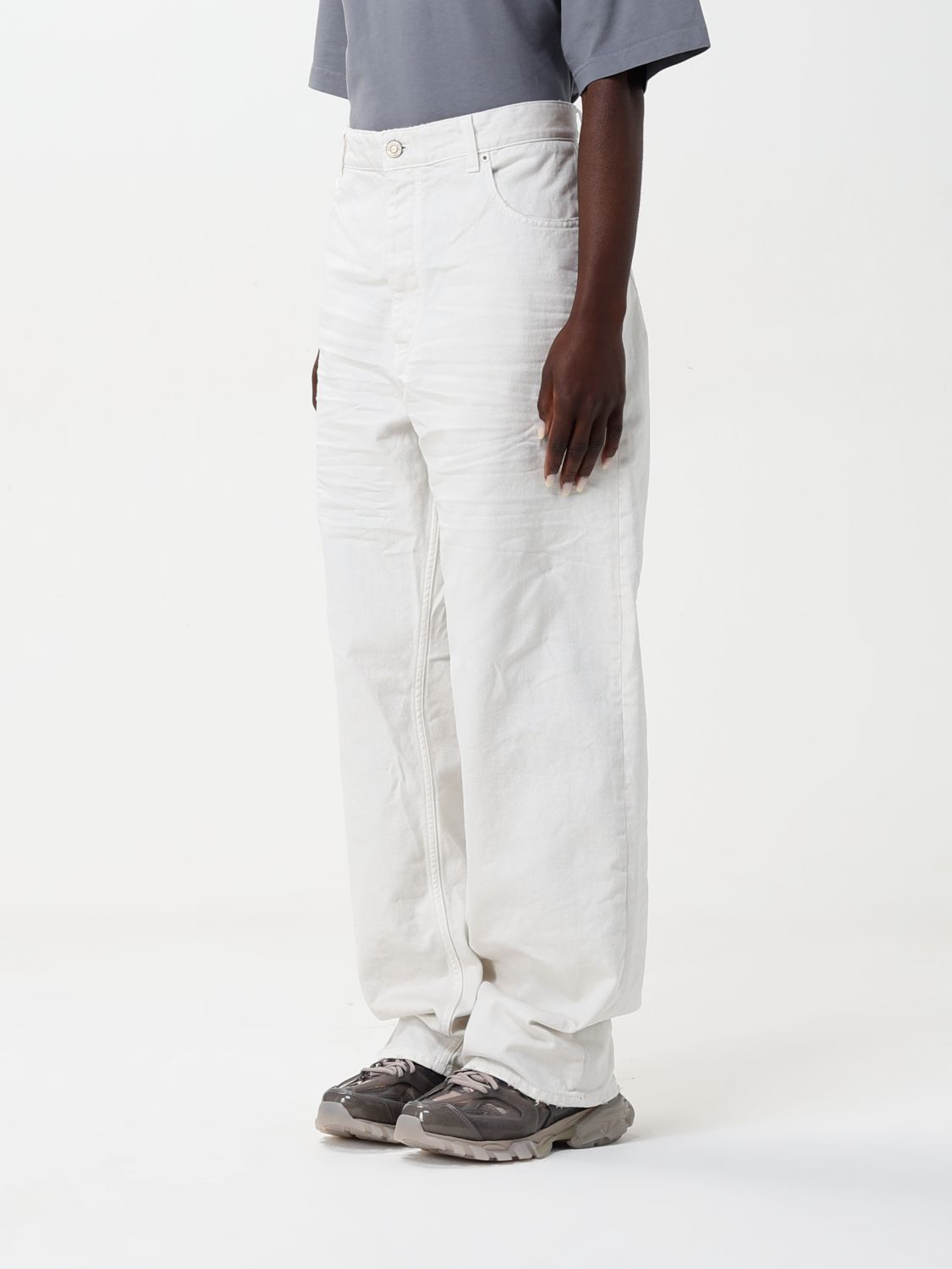 Balenciaga Jeans Woman White