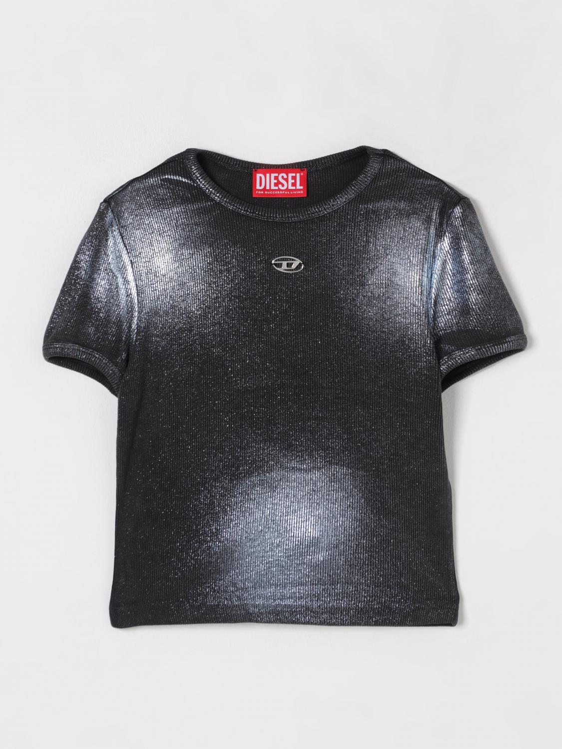 Diesel T Shirt Kids Black