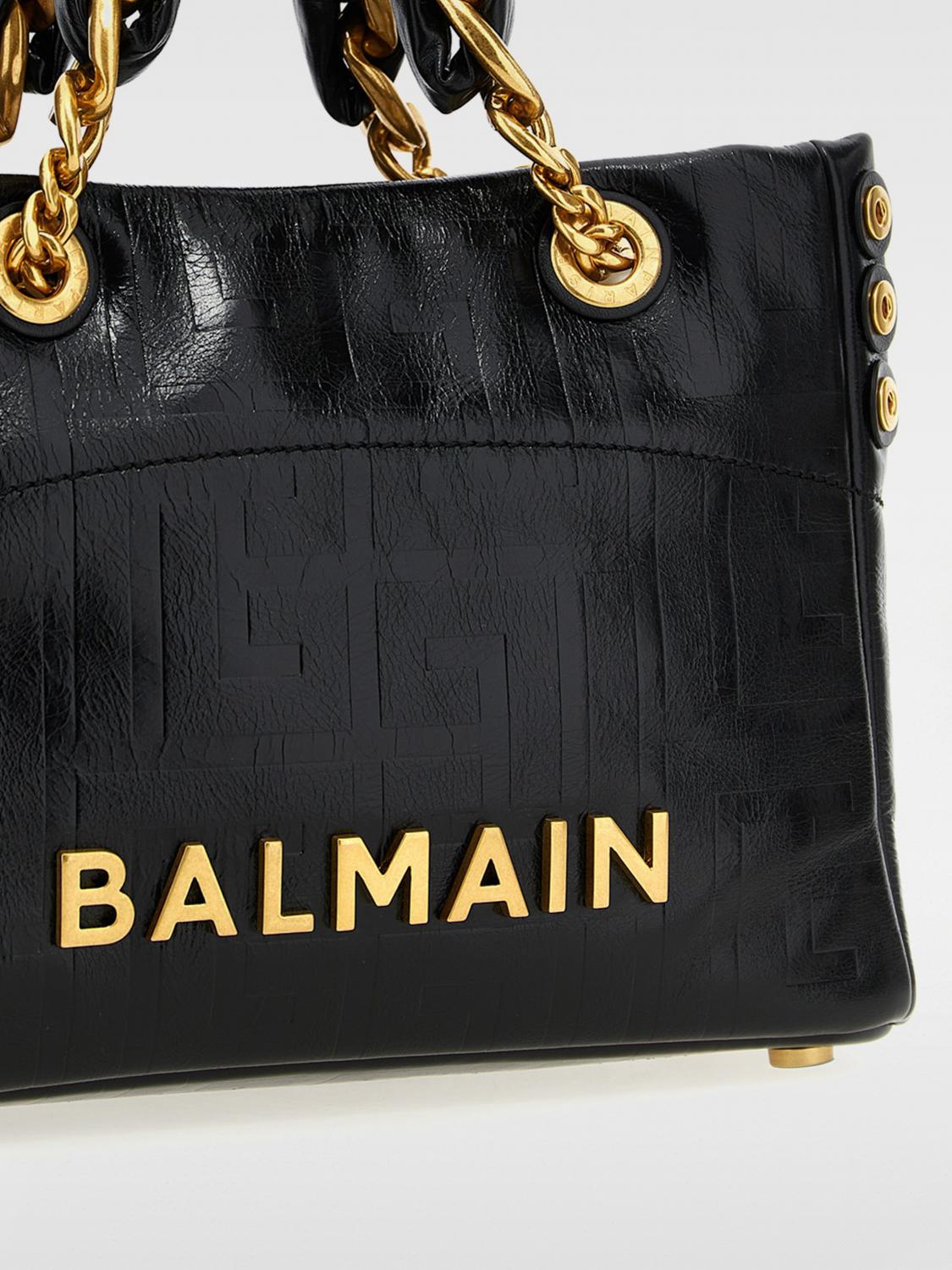 Balmain Shoulder Bag Woman Black