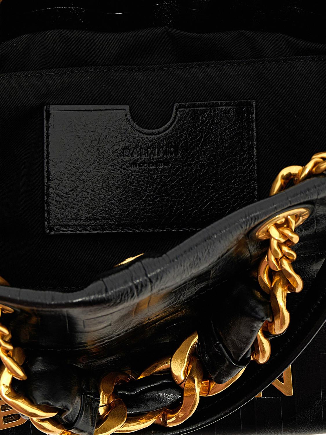 Balmain Shoulder Bag Woman Black