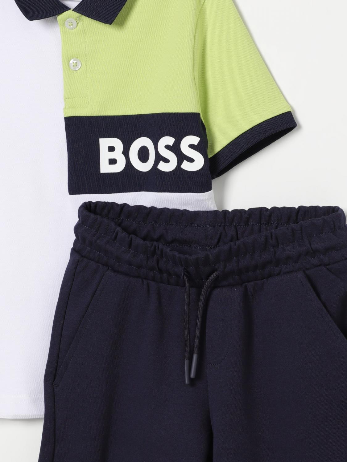 Boss Clothing Set Kids White