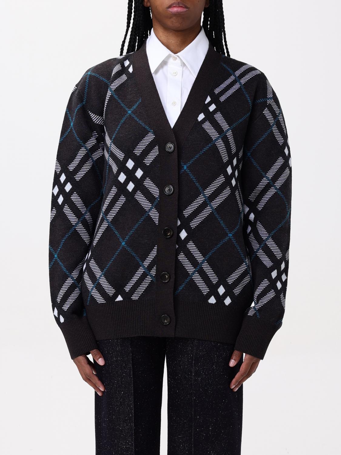 Burberry Cardigan Woman Brown