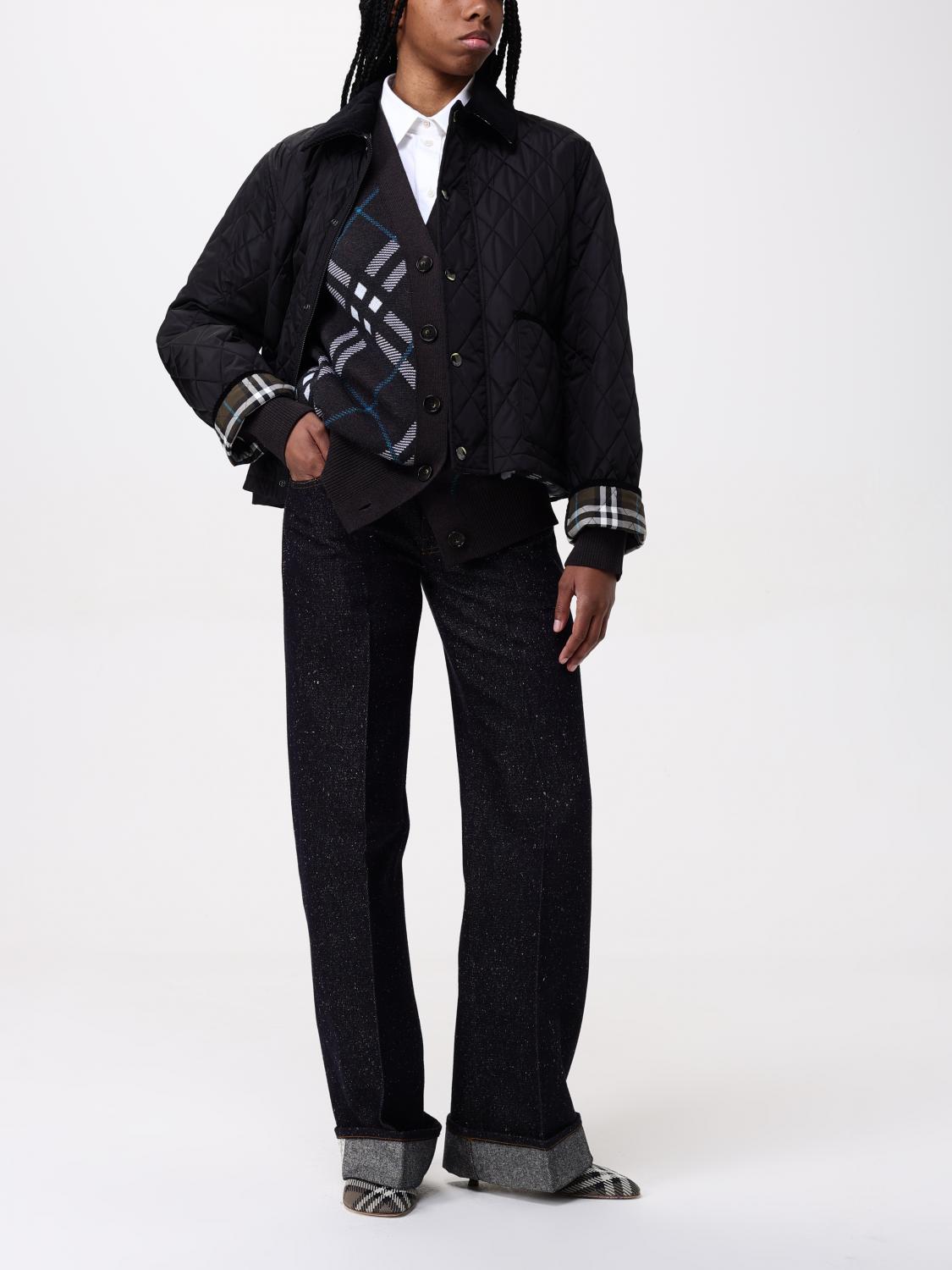 Burberry Cardigan Woman Brown