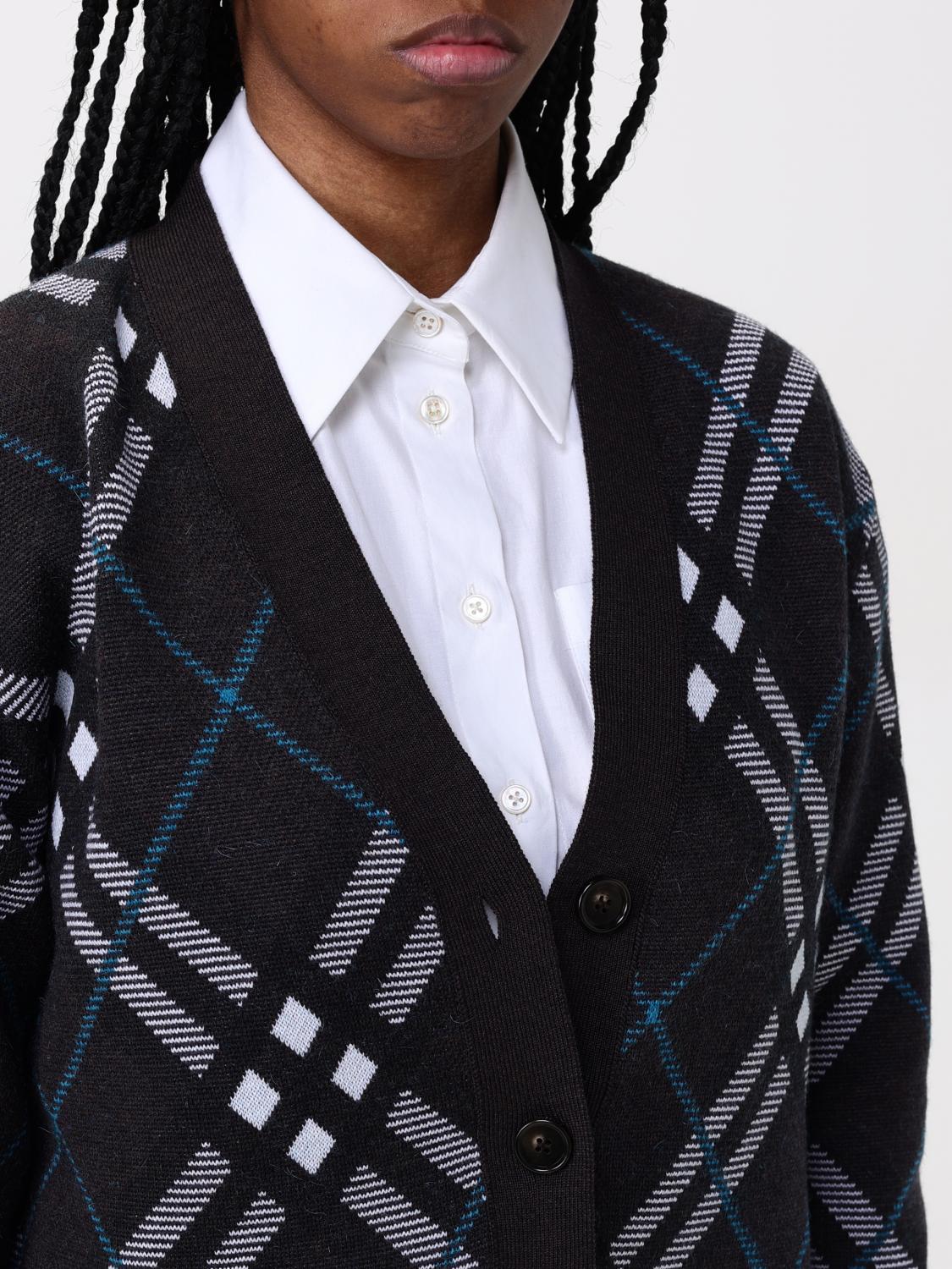 Burberry Cardigan Woman Brown