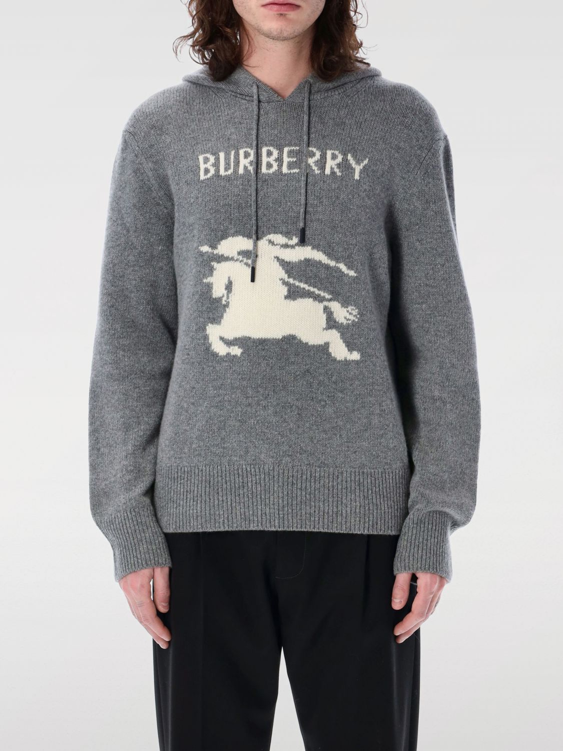 Burberry Sweatshirt Men Grey