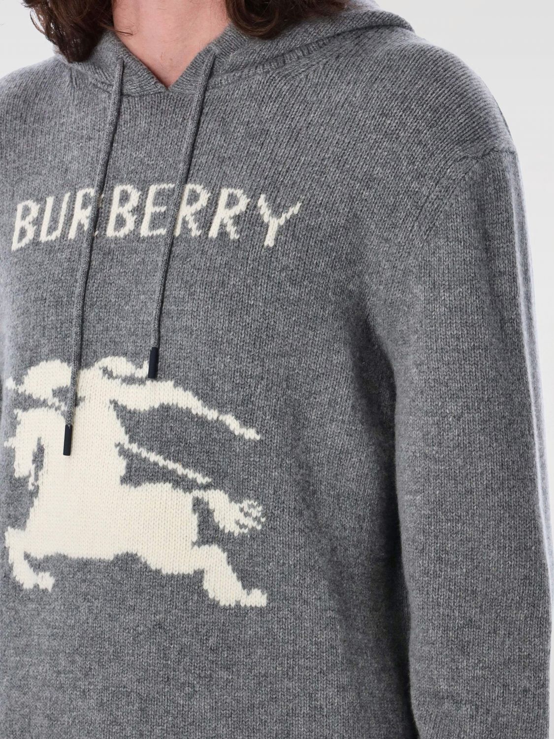 Burberry Sweatshirt Men Grey