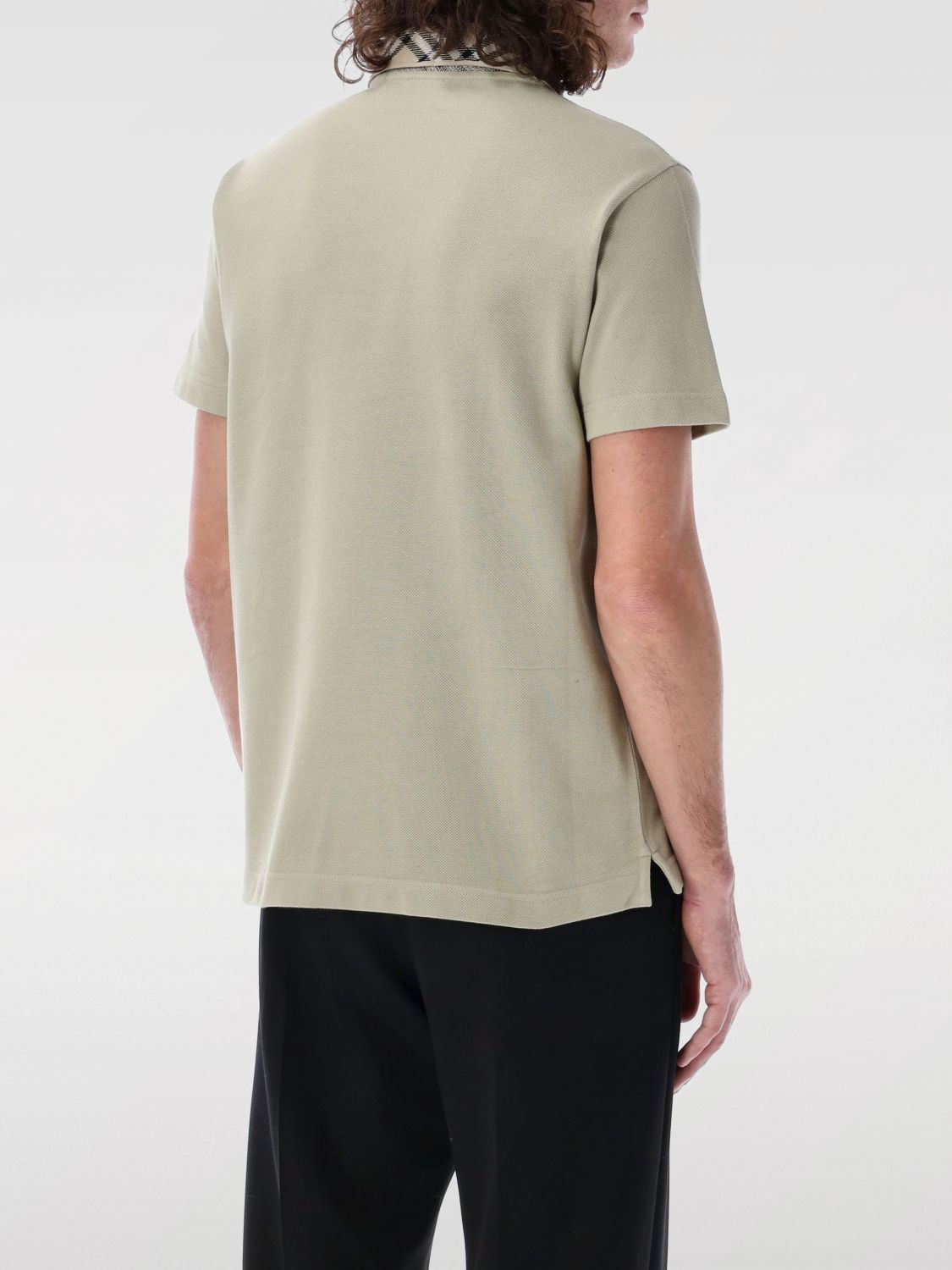 Burberry Polo Shirt Men Beige