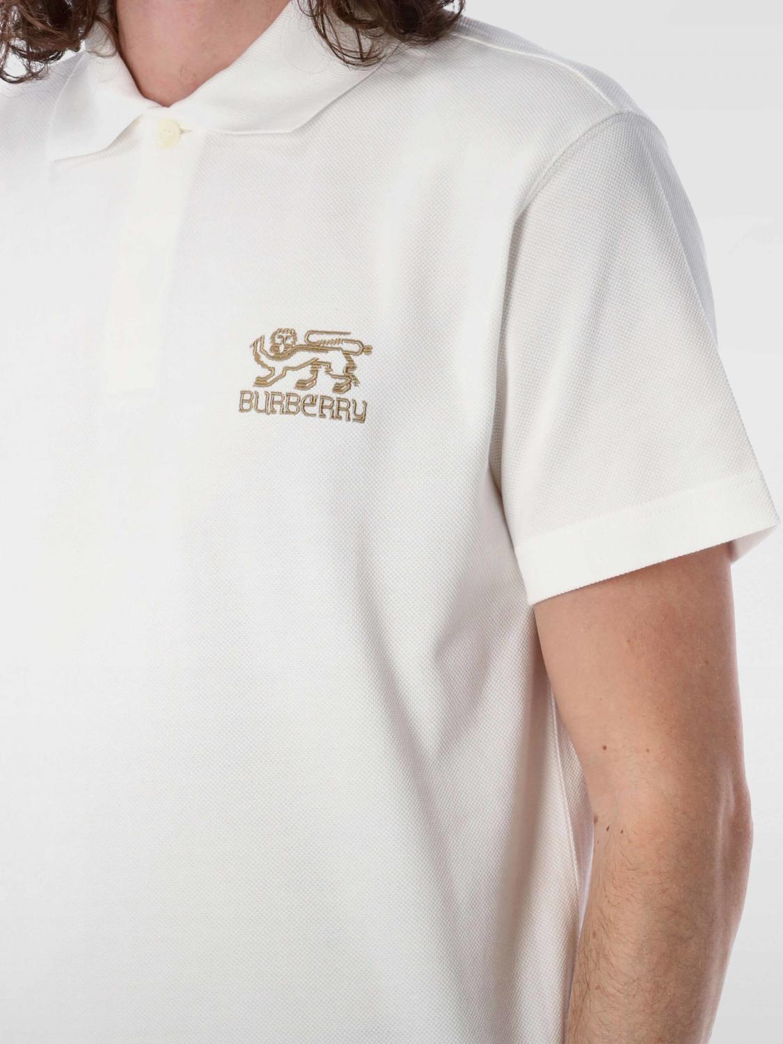 Burberry Polo Shirt Men White