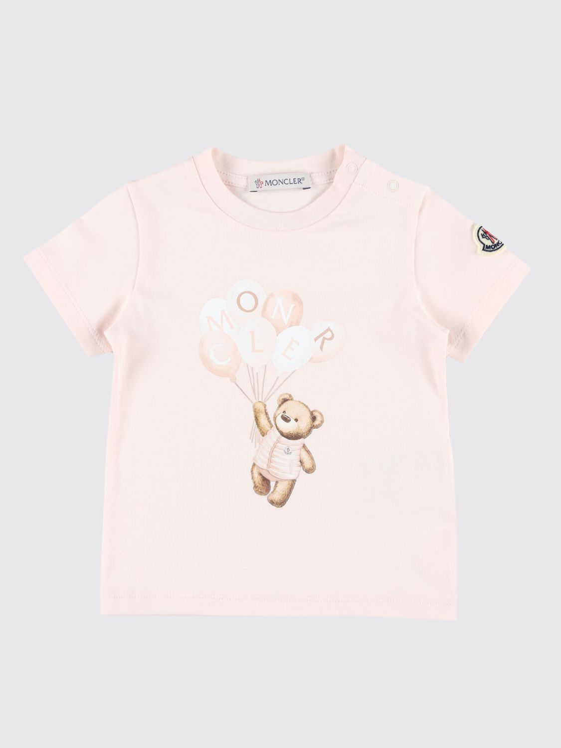 Moncler T Shirt Kids Pink