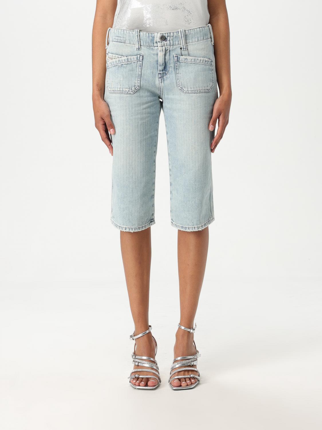Diesel Short Woman Blue