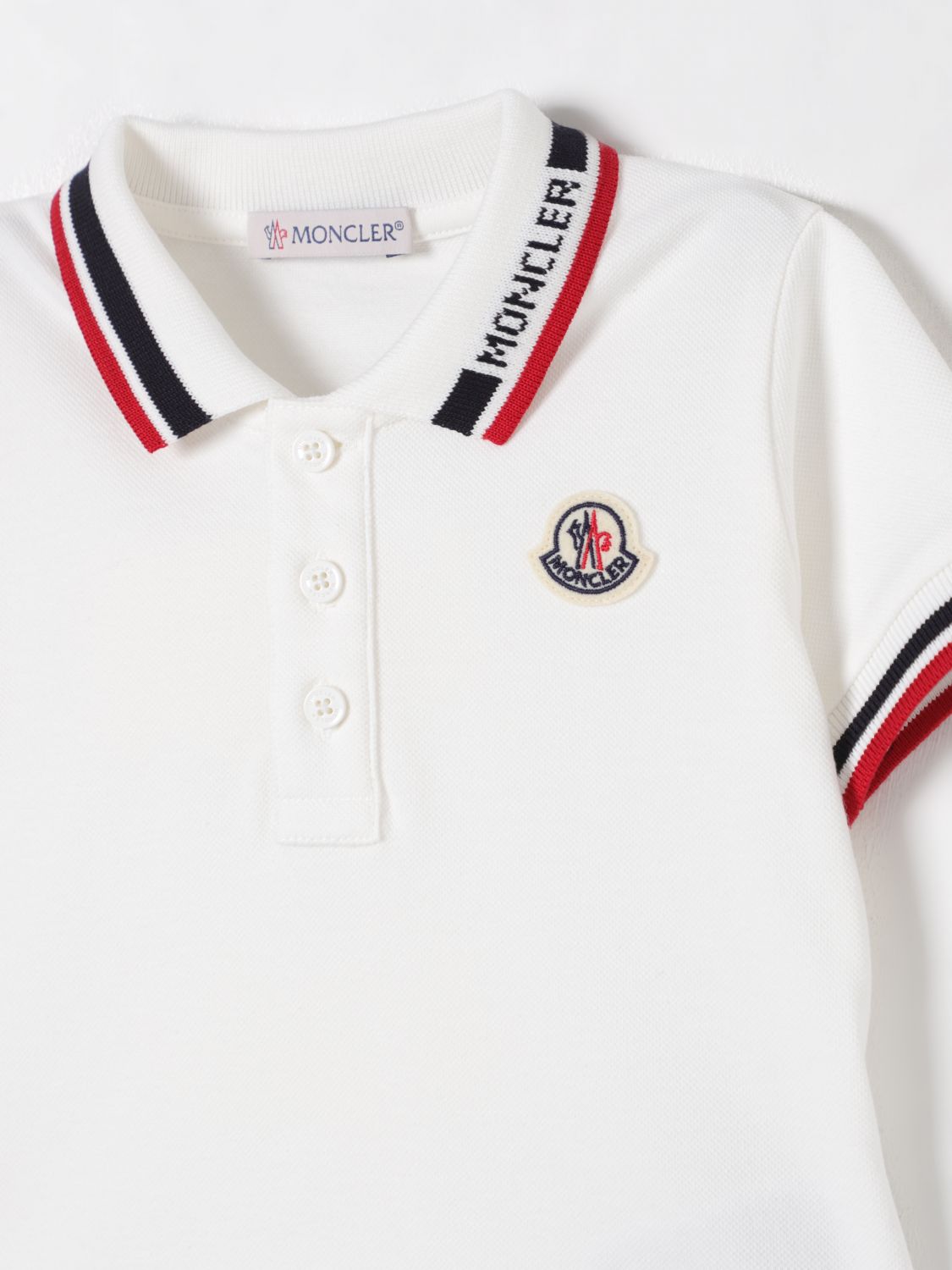 Moncler T Shirt Kids White