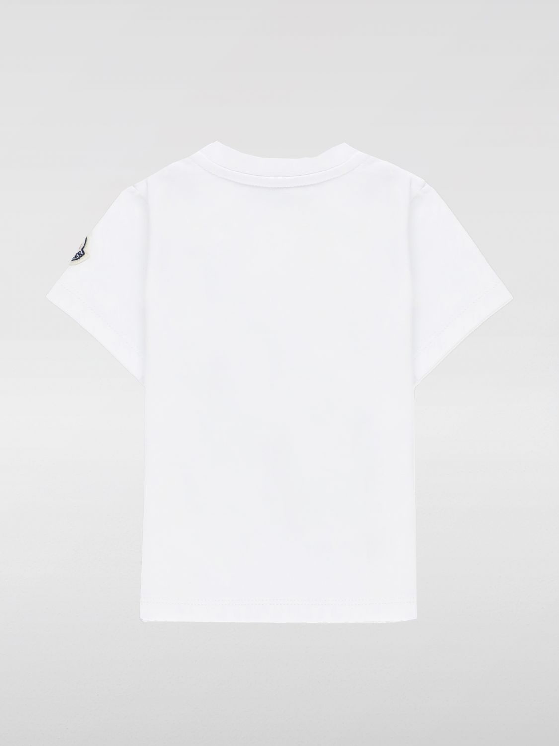 Moncler T Shirt Kids Yellow Cream