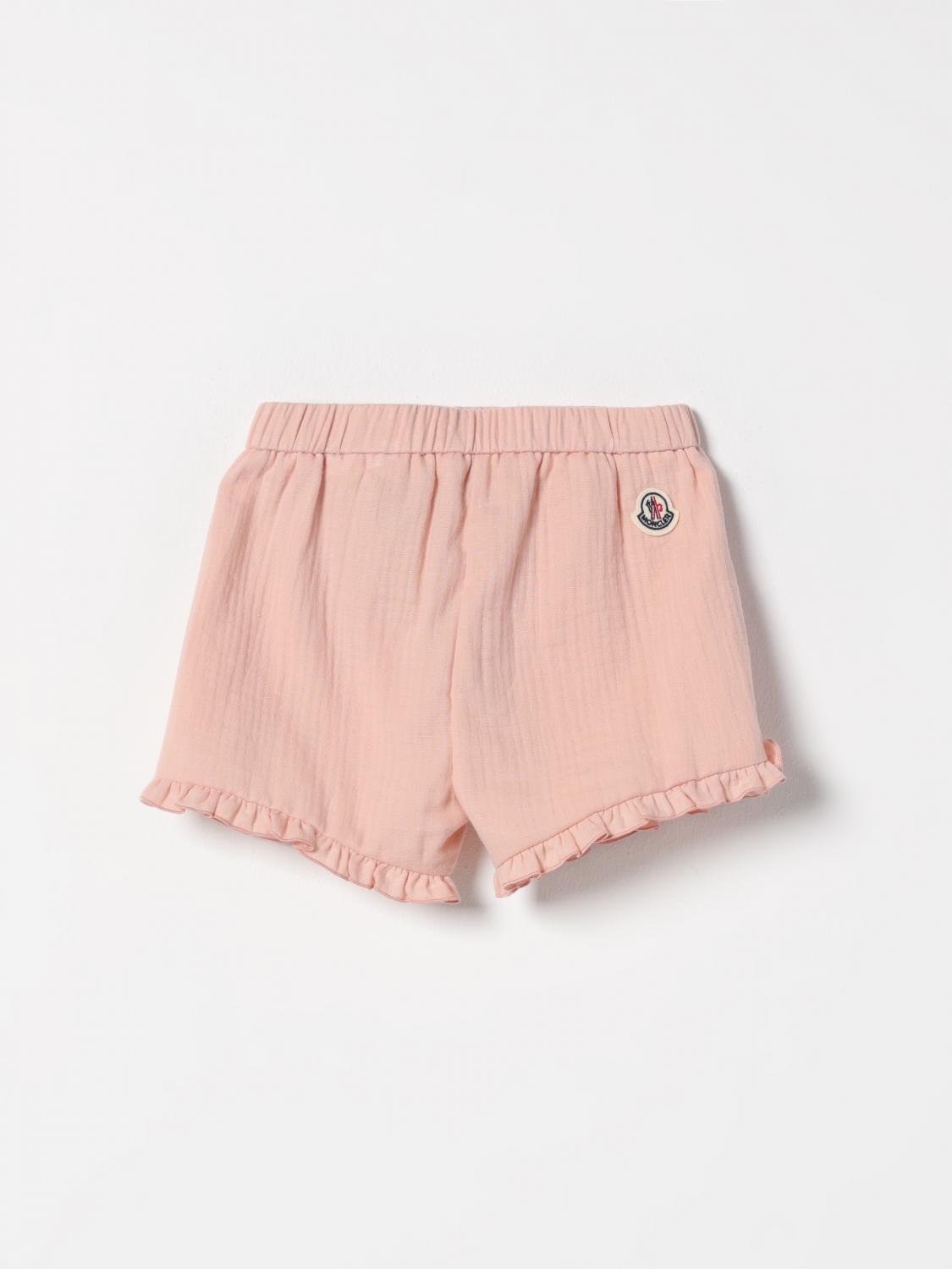 Moncler Shorts Kids Pink