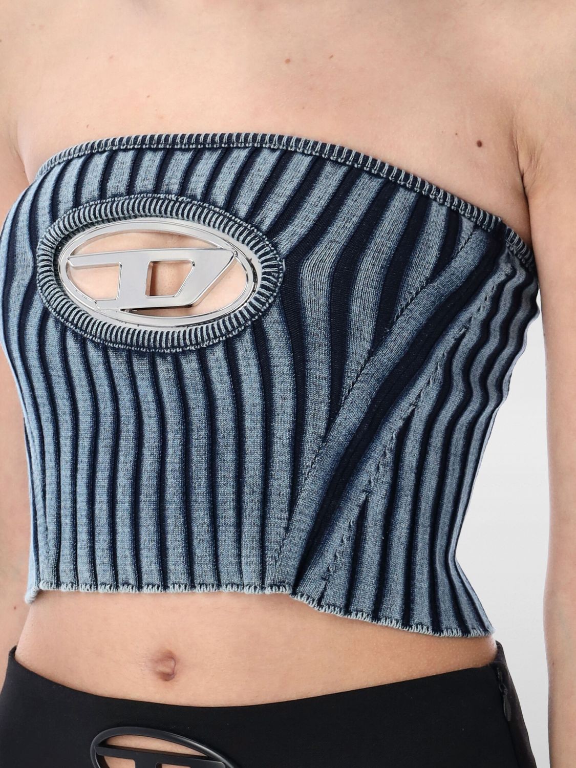 Diesel Top Woman Blue