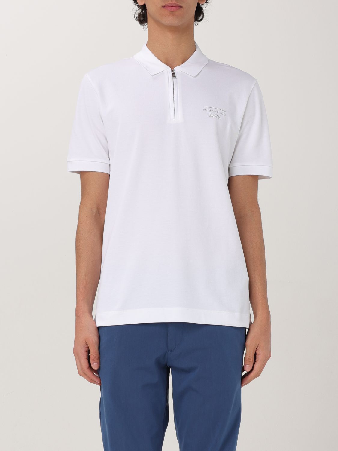 Boss Polo Shirt Men White
