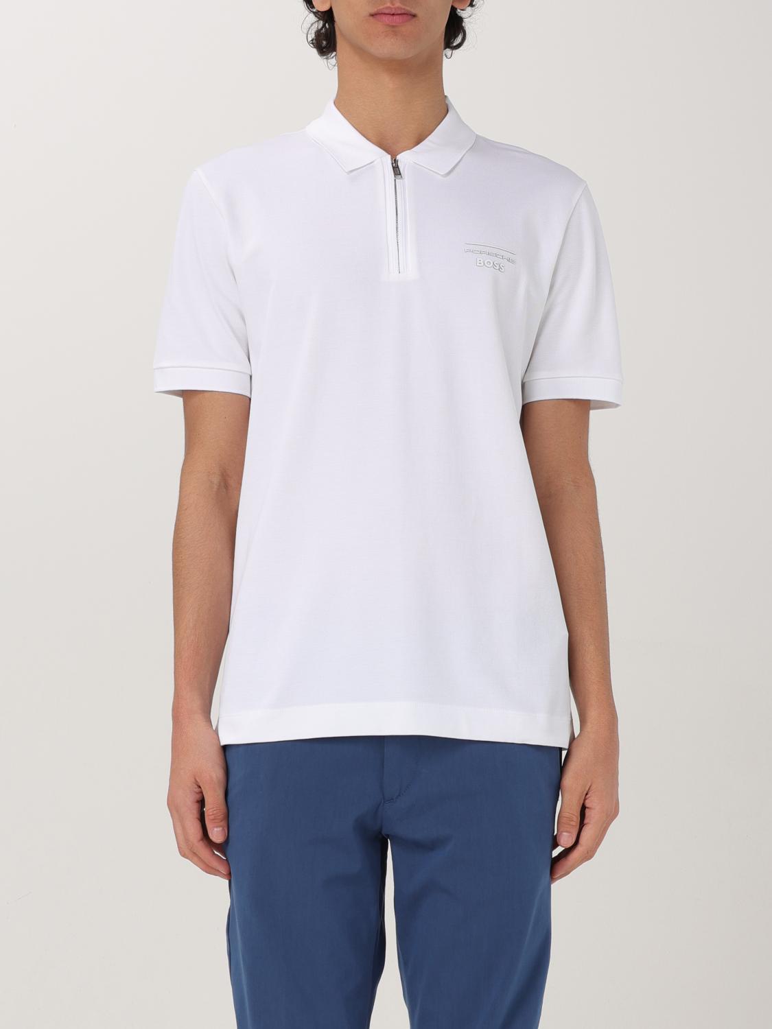 Boss Polo Shirt Men White