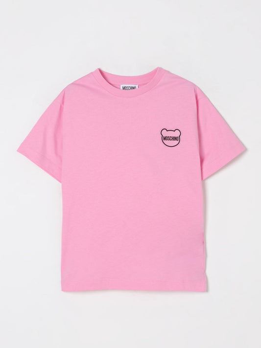 Moschino T Shirt Kids Pink