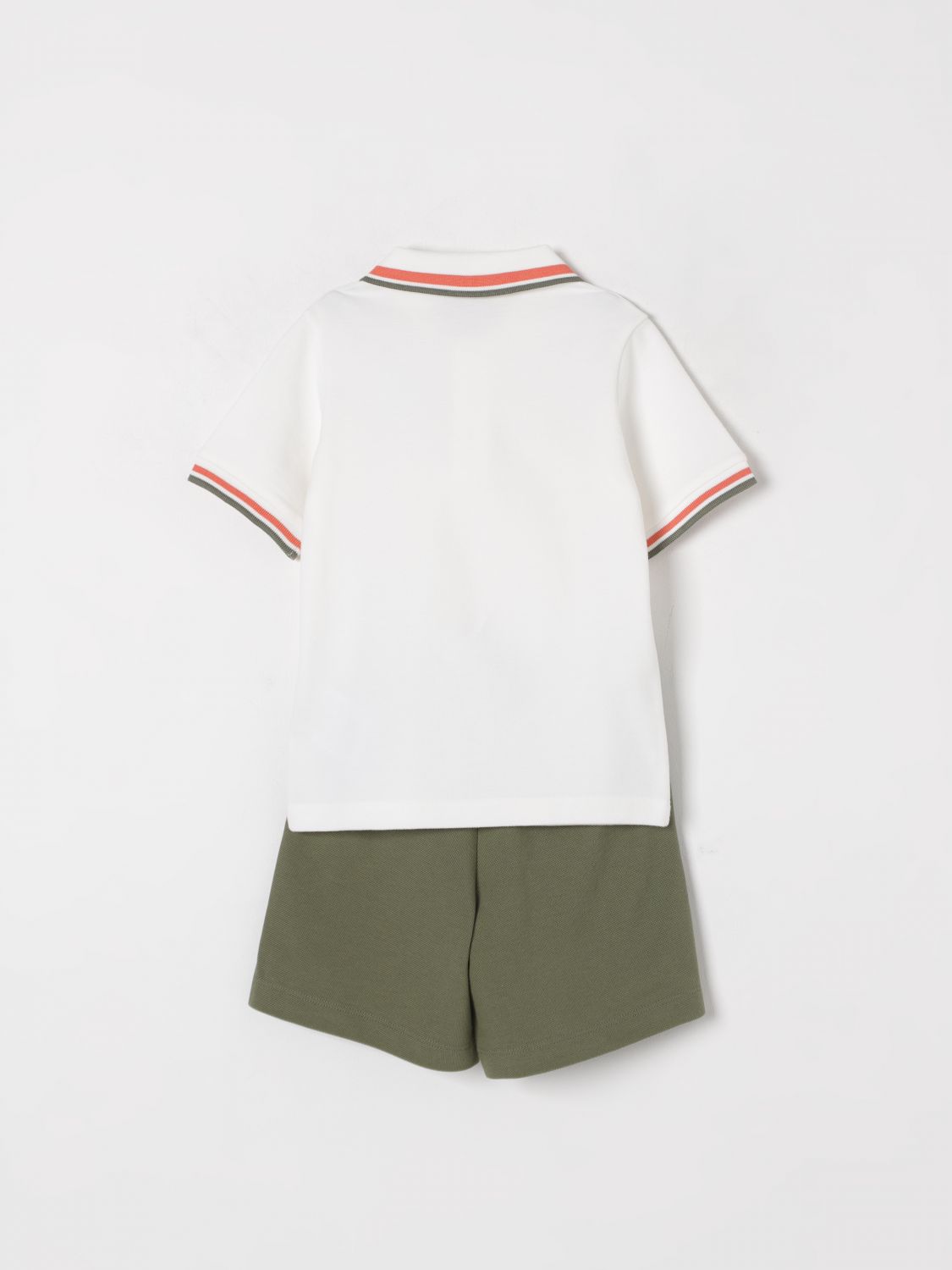 Moncler Clothing Set Kids Green