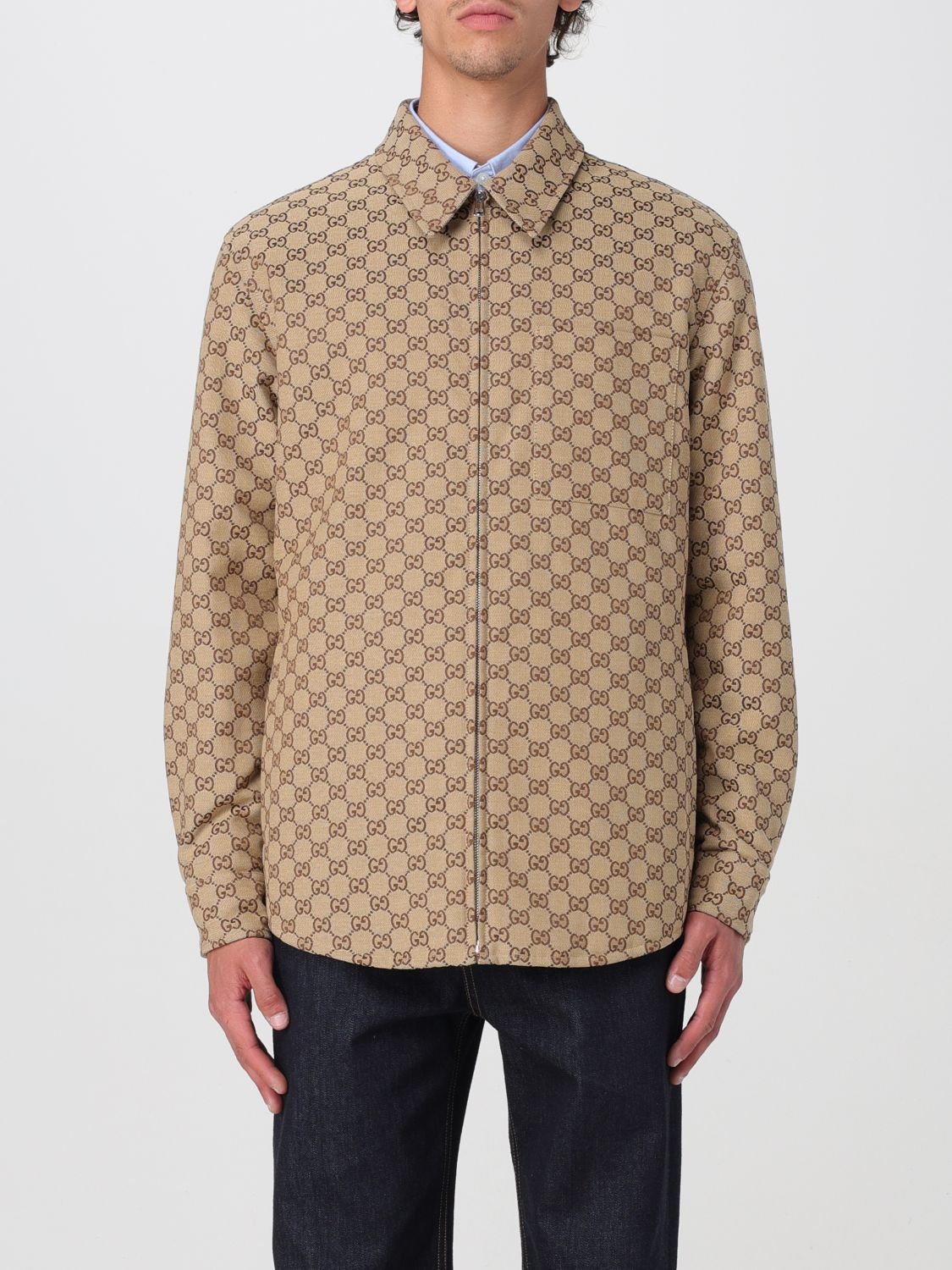 Gucci Jacket Men Beige