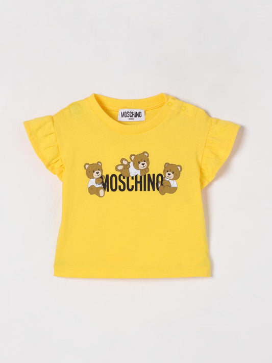 Moschino T Shirt Kids Yellow