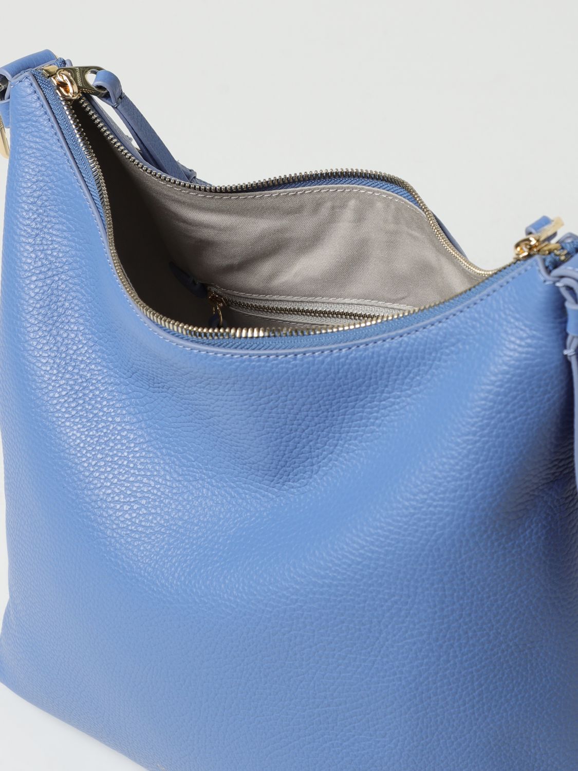 Coccinelle Shoulder Bag Woman Gnawed Blue