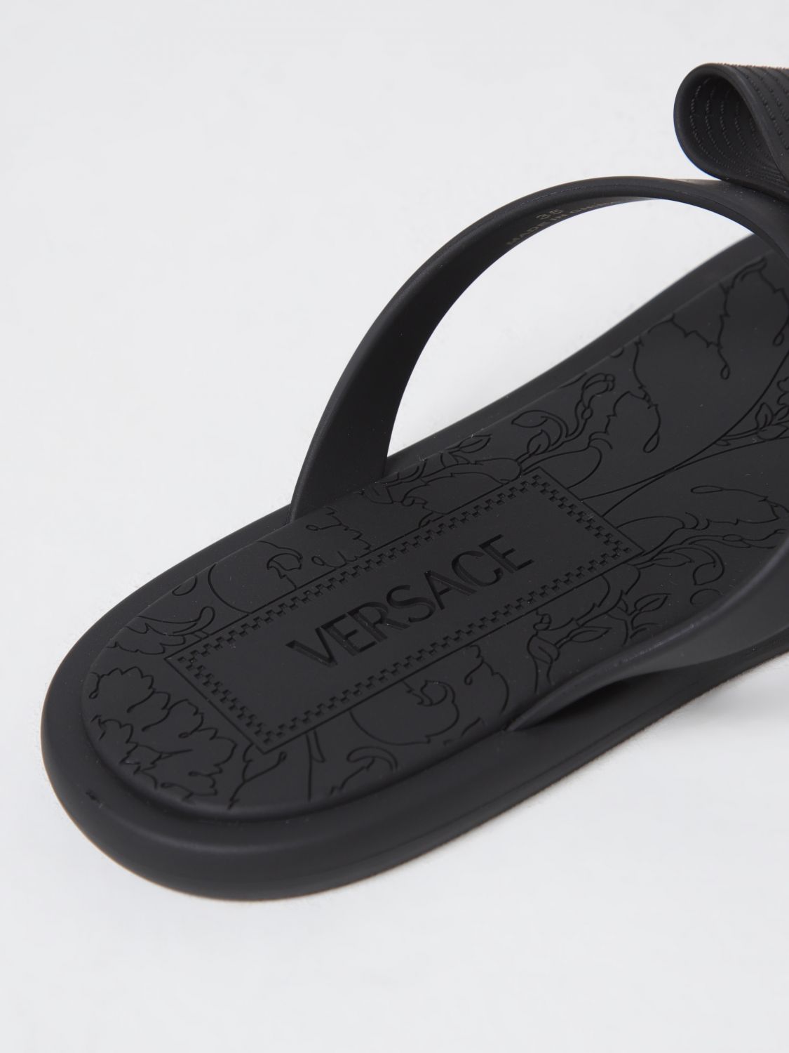 Versace Flat Sandals Woman Pink