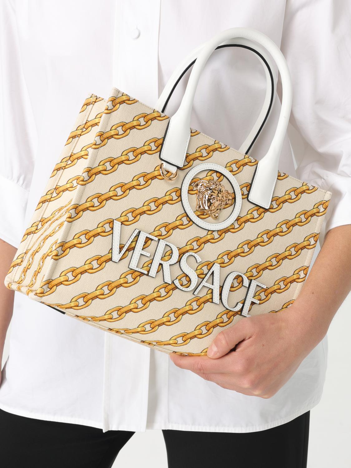 Versace Handbag Woman White