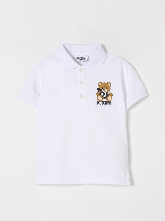 Moschino Polo Shirt Kids White
