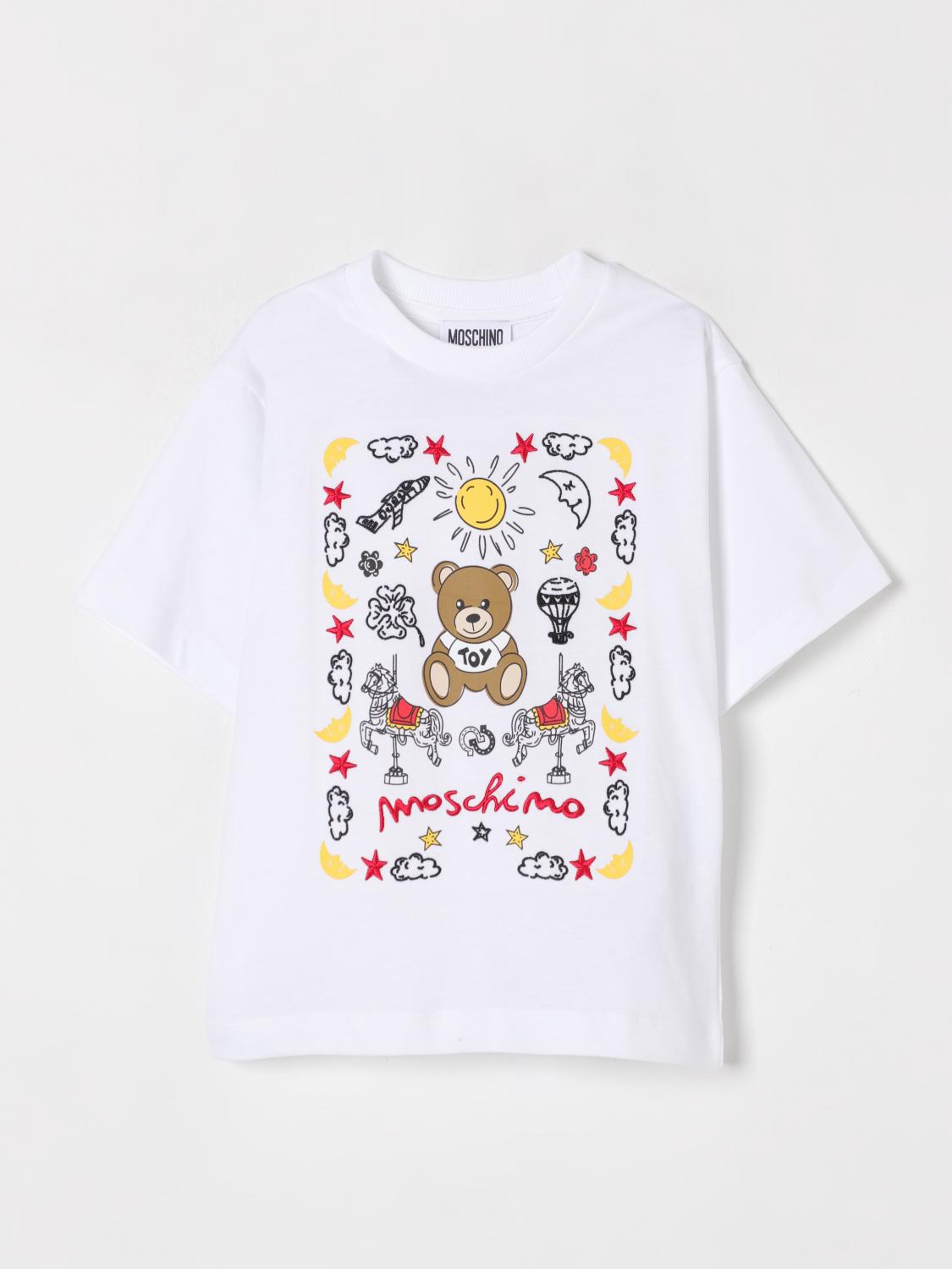 Moschino T Shirt Kids Pink
