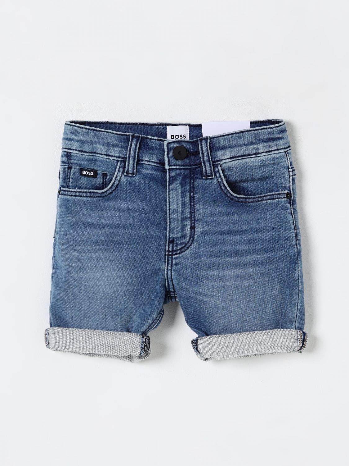 Boss Shorts Kids Grey