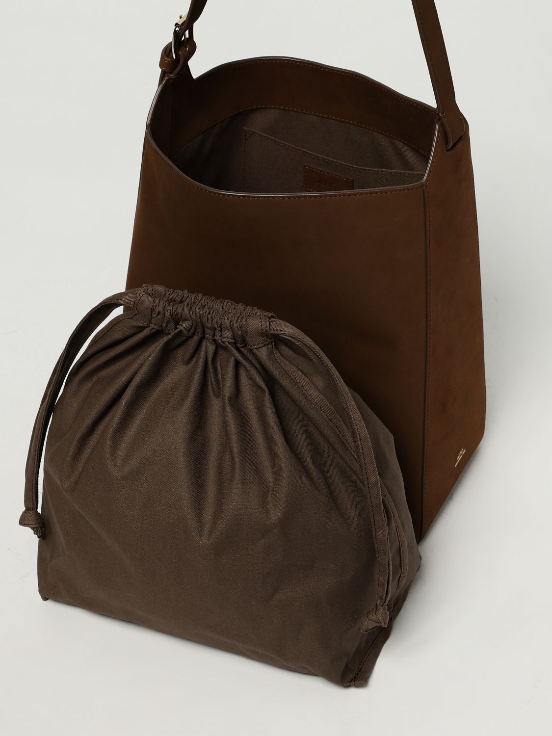 A.P.C. Handbag Woman Brown