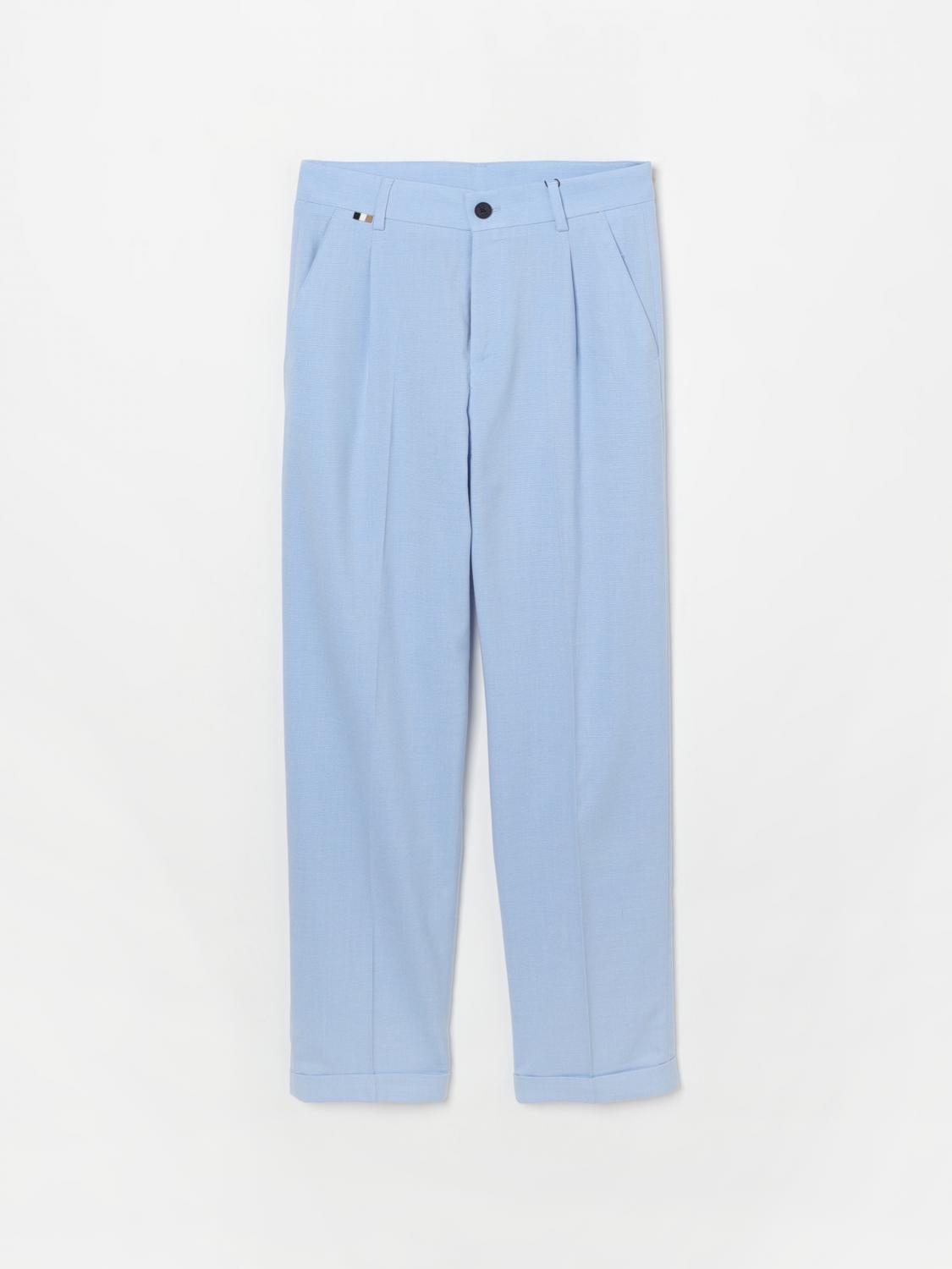 Boss Pants Kids Gnawed Blue