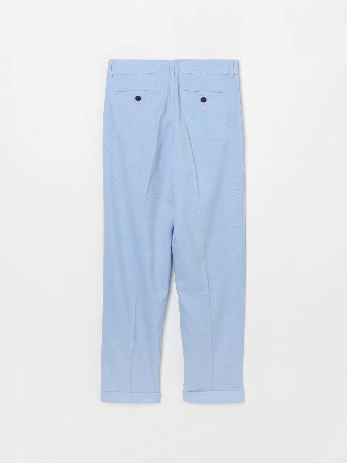 Boss Pants Kids Gnawed Blue