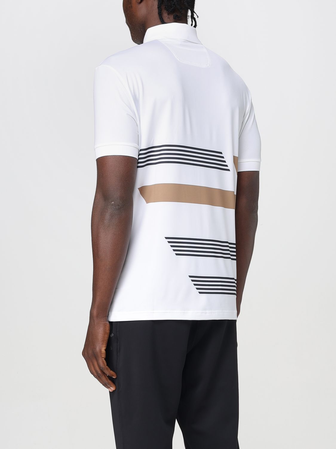 Boss Polo Shirt Men Natural