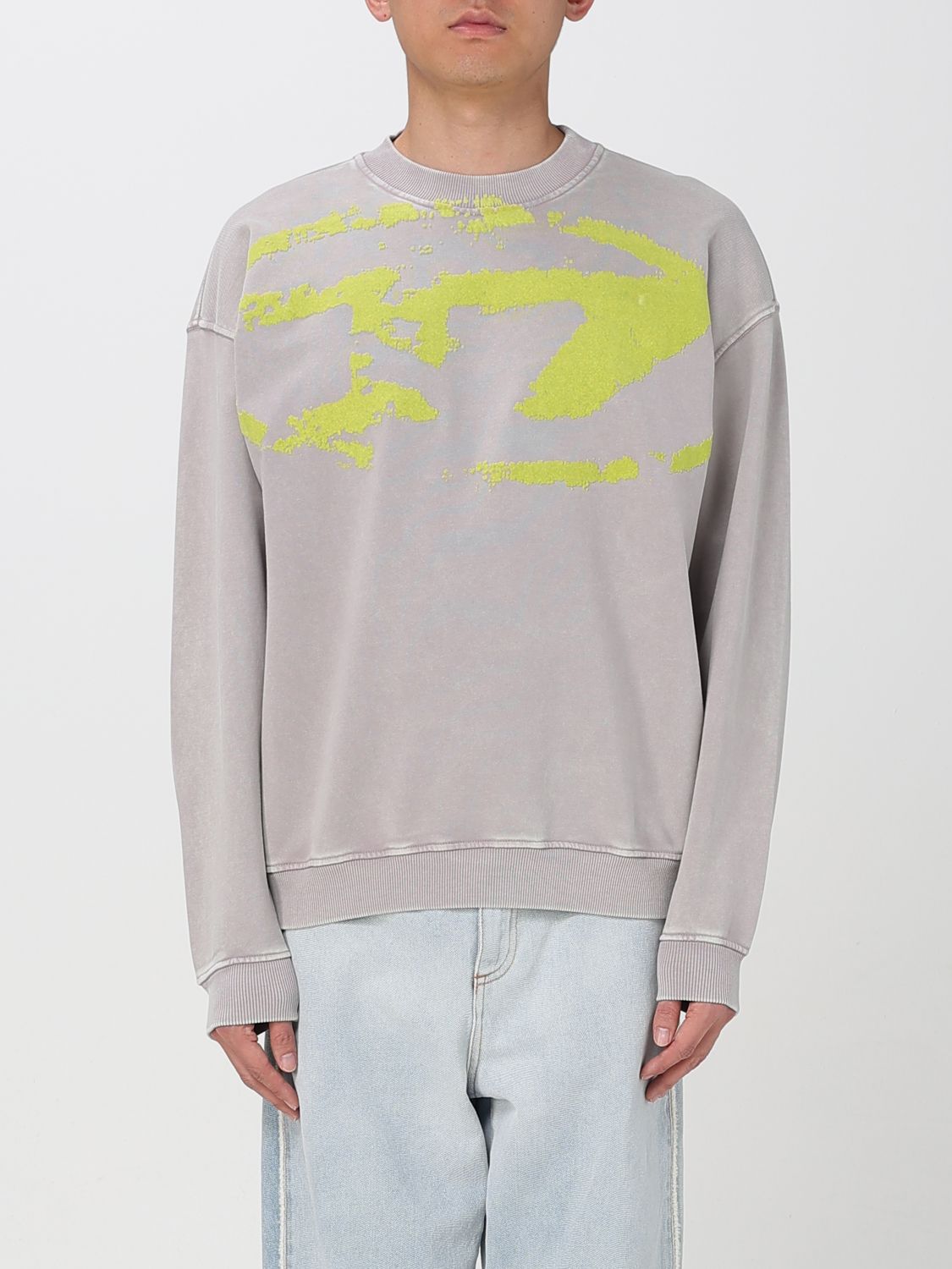 Diesel Sweatshirt Men Grey