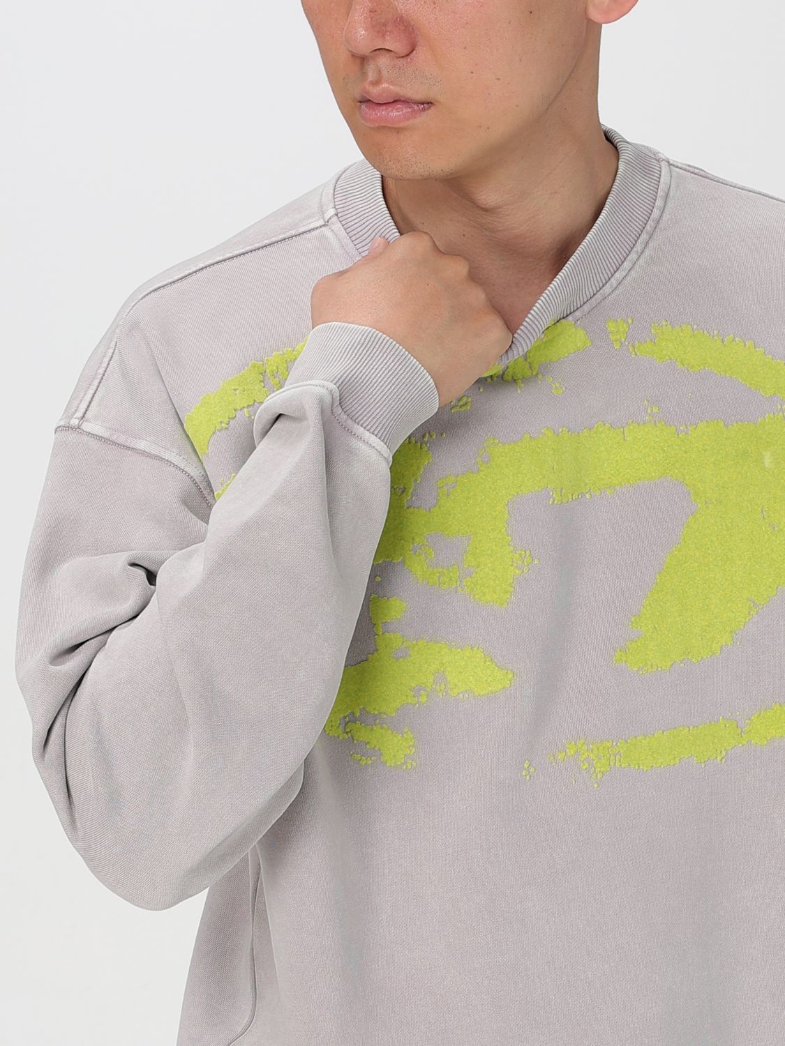 Diesel Sweatshirt Men Grey