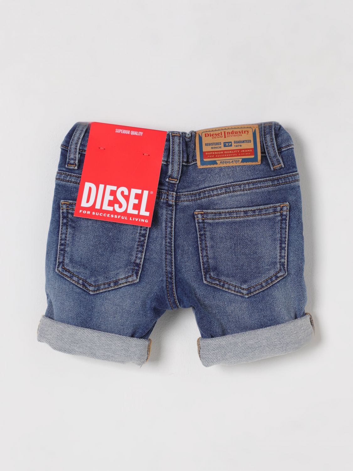 Diesel Shorts Kids Blue