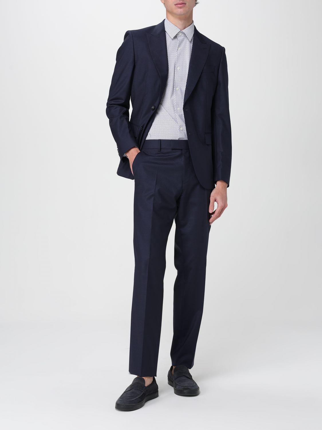 Boss Suit Men Blue
