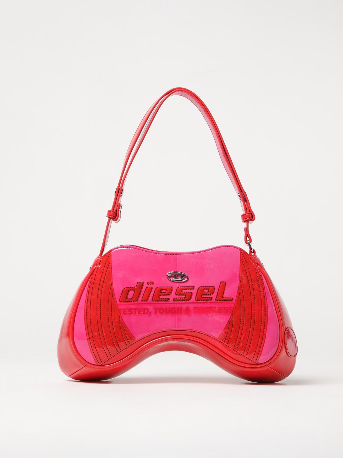 Diesel Shoulder Bag Woman Pink