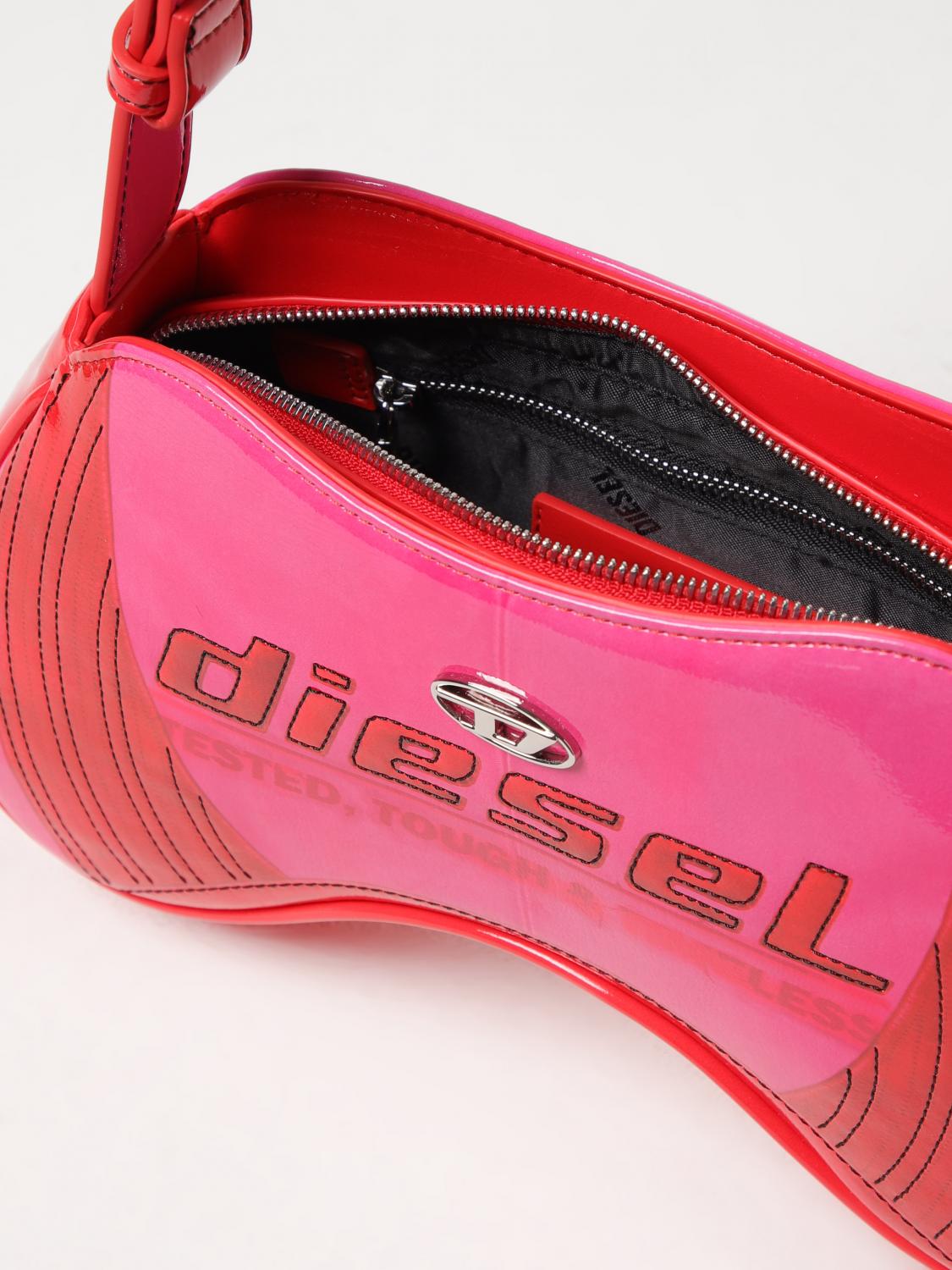 Diesel Shoulder Bag Woman Pink