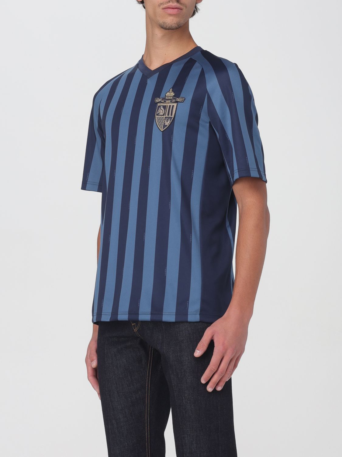 Fendi T Shirt Men Blue