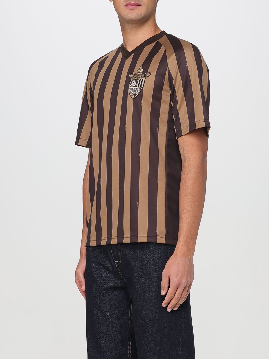 Fendi T Shirt Men Blue