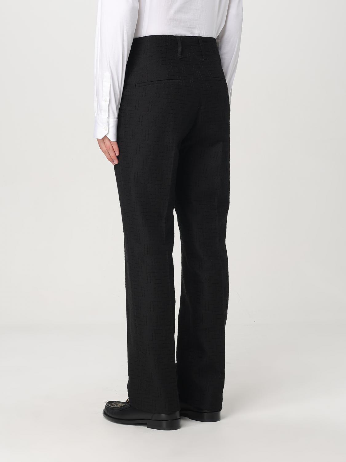 Fendi Pants Men Black